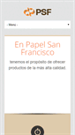 Mobile Screenshot of papelsanfrancisco.com